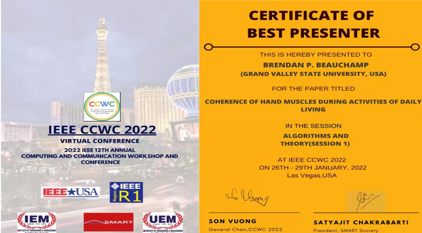 Best Presentation Award